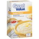 Great Value Butter Flavor Instant Grits, 12ct