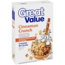 Great Value: Cinnamon Crunch Cereal, 17 Oz