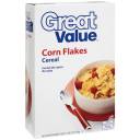 Great Value Corn Flakes Cereal, 18 oz