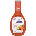 Great Value: Creamy French Dressing, 16 Oz