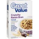 Great Value Crunchy Raisin Bran Cereal, 25.5 oz