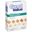 Great Value Double Cross Snack Crackers, 9.5 Oz