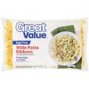 Great Value: Egg Free Wide Pasta Ribbons, 12 oz