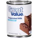 Great Value: Evaporated Milk, 12 Oz