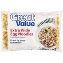 Great Value: Extra Wide Egg Noodles, 16 Oz