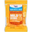 Great Value Finely Shredded Mild Cheddar Cheese, 7 oz