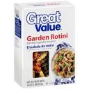 Great Value: Garden Rotini Pasta, 16 oz