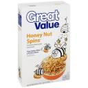 Great Value: Honey Nut Spins Cereal, 17 Oz