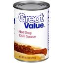 Great Value Hot Dog Chili Sauce, 10.5 oz