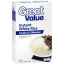 Great Value: Instant White Rice, 28 oz