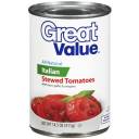 Great Value: Italian Stewed Tomatoes, 14.5 Oz