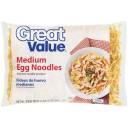 Great Value: Medium Egg Noodles, 16 oz