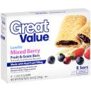 Great Value Mixed Berry Fruit & Grain Bars, 10.4 oz