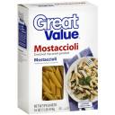 Great Value: Mostaccioli Pasta, 16 oz