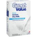 Great Value: Nonfat Instant Dry Milk, 25.6 oz