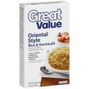 Great Value: Oriental Style Rice & Vermicelli, 6.2 oz