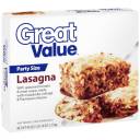 Great Value Party Size Lasagna, 90oz