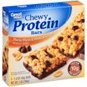 Great Value Peanut Butter & Dark Chocolate Chewy Protein Bars, 1.4 oz, 5 count