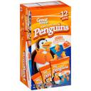 Great Value Penguins Extra Cheddar Baked Snack Crackers, 0.9 oz, 12 count