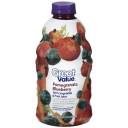 Great Value Pomegranate Blueberry 100% Vegetable & Fruit Juice, 46 oz