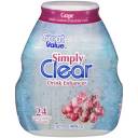 Great Value Simply Clear Grape Liquid Drink Enhancer, 1.62 fl oz