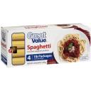 Great Value Spaghetti, 1 lb, 4ct