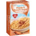 Great Value: Sugar Free Maple & Brown Sugar Instant Oatmeal, 8 oz