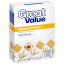 Great Value Wheat Crackers, 10 Oz