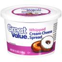 Great Value Whipped Cream Cheese Spread, 12 oz