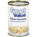 Great Value White Hominy, 15.5 Oz