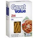 Great Value: Ziti Pasta, 16 oz