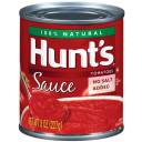 Hunt's: No Salt Added Tomatoes Sauce, 8 Oz