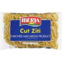 Iberia Cut Enriched Ziti, 16 oz