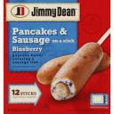 Jimmy Dean Blueberry Pancakes & Sausage on a Stick, 12 count, 30 oz