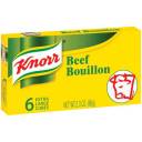 Knorr Beef Bouillon Cubes, Extra Large, 6 count