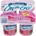 Knudsen Lowfat On The Go Cottage Cheese, 16 Oz, 4ct