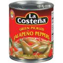 La Costena: Green Pickled Jalapeno Peppers, 26 Oz