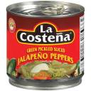 La Costena: Green Pickled Sliced Jalapeno Peppers, 12 Oz