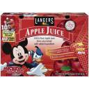 Langers Apple Mickey Mouse & Friends 100% Juice Pouches, 6.75 oz, 10ct