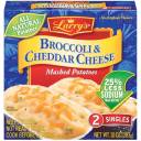 Larry's Broccoli & Cheddar Cheese Mashed Potatoes, 10 oz, 2ct