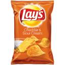 Lay's Cheddar & Sour Cream Potato Chips, 9.5 oz