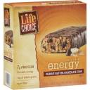 Life Choice Peanut Butter Chocolate Chip Energy Bar, 5-Pack