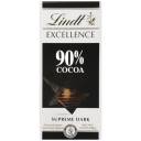 Lindt Excellence 90% Cocoa Supreme Dark Chocolate, 3.5 oz