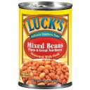 Lucks Pinto & Great Northern Seasoned Mixed Beans With Pork, 15 oz