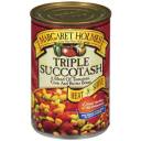 Margaret Holmes Triple Succotash With A Blend Of Tomatoes, Corn And Butter Beans, 14.5 oz