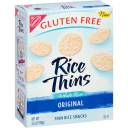 Nabisco Rice Thins White Rice Original Thin Rice Snacks, 3.5 oz