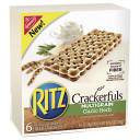 Nabisco Ritz Crackerfuls Garlic Herb, 1 oz, 6ct