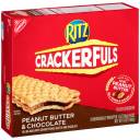 Nabisco Ritz Crackerfuls Peanut Butter & Chocolate Filled Crackers, 1 oz, 6 count