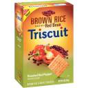 Nabisco Triscuit Brown Rice Baked with Red Bean Roasted Red Pepper Crackers, 9 oz