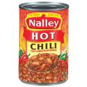 Nalley Hot Chili Con Carne With Beans, 15 oz